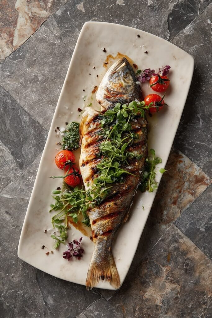 Chargrilled Sea Bream
